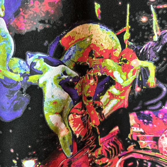 Rare Juicewrld X Vlone Galaxy Hoodie size L. - Picture 3 of 7